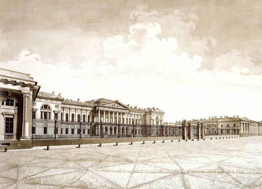 Сабат К. Ф., Михайловский дворец. 1824 год.